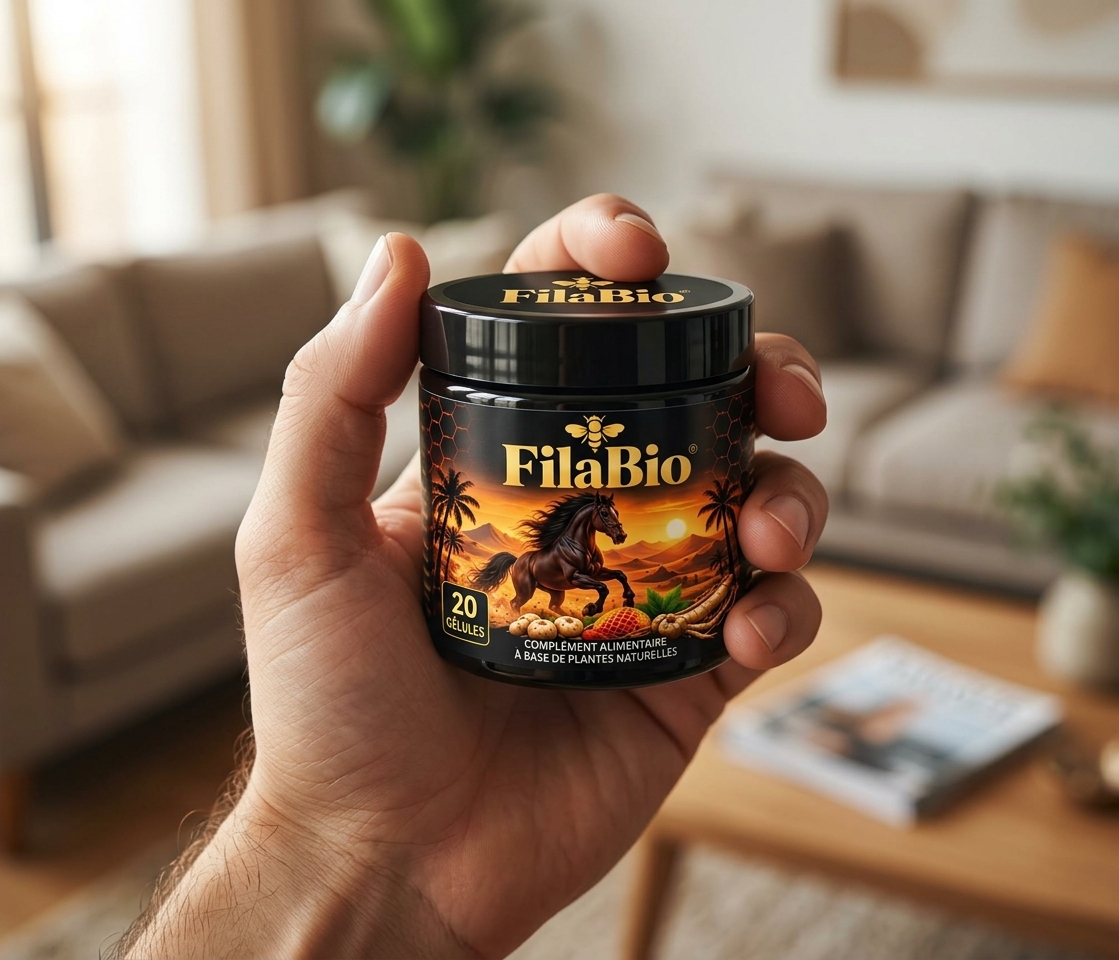 Pot FilaBio tenu en main